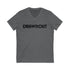 Blackout Unisex V-Neck Tee by Draw it Out®