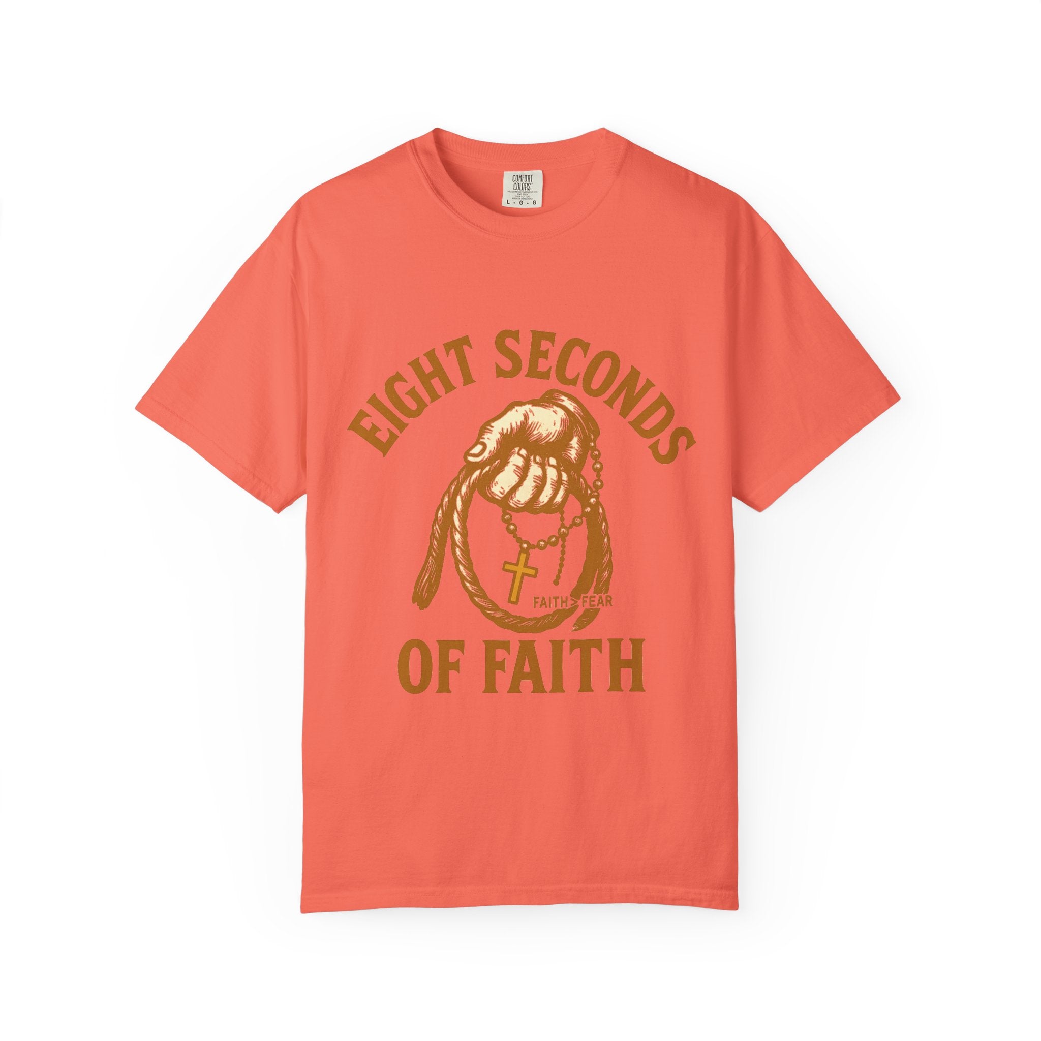 Unisex Faith-Inspired T-Shirt | Eight Seconds of Faith Design