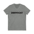 Blackout Unisex V-Neck Tee by Draw it Out®