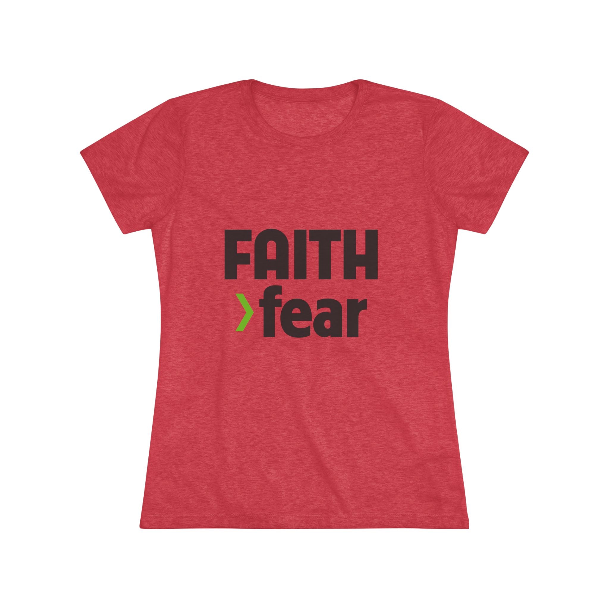 FAITH>fear™ by Draw it Out® Triple Blend T-Shirt – Cozy Comfort with a Vintage Vibe!