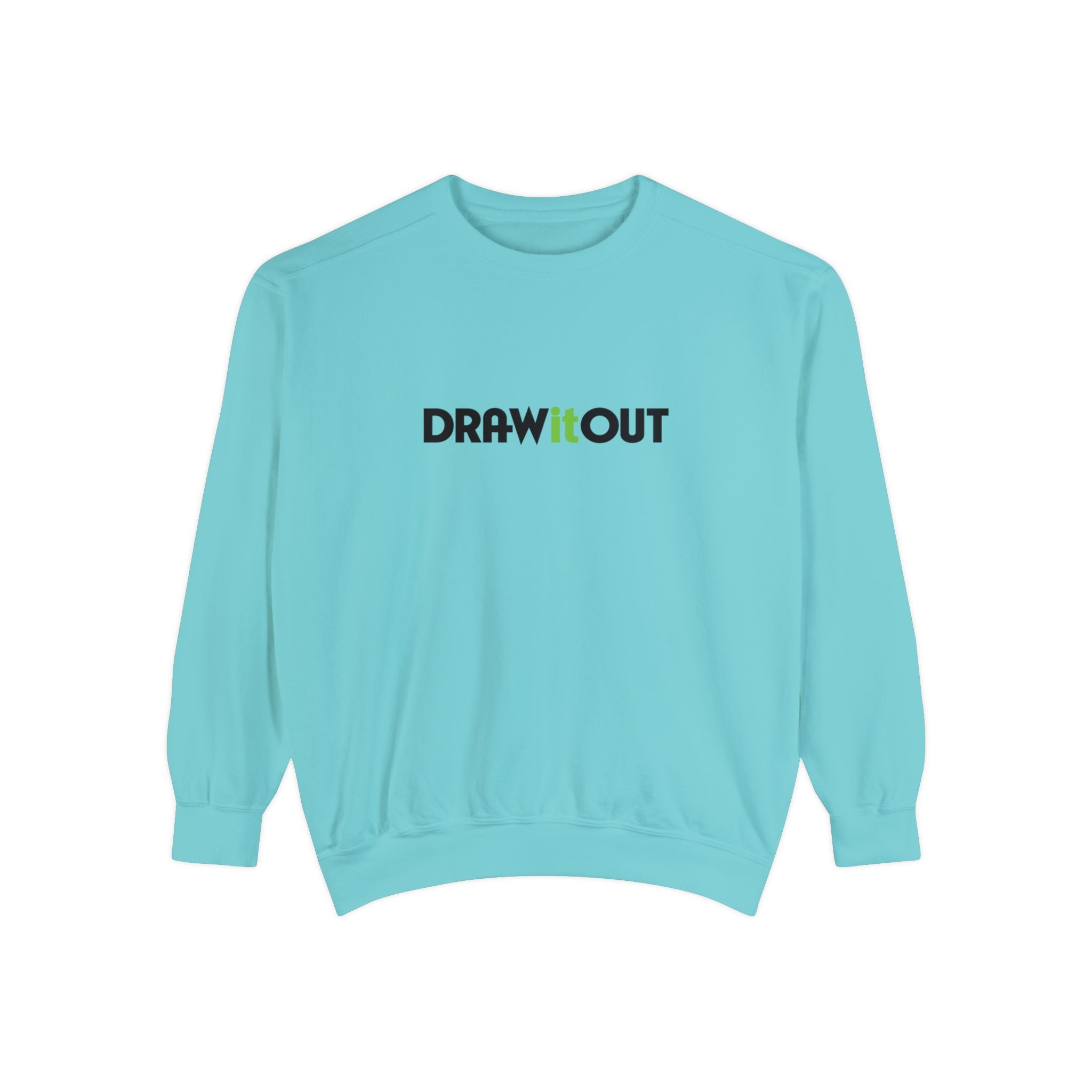 Draw it Out® Unisex Garment-Dyed Sweatshirt: The Ultimate in Comfort