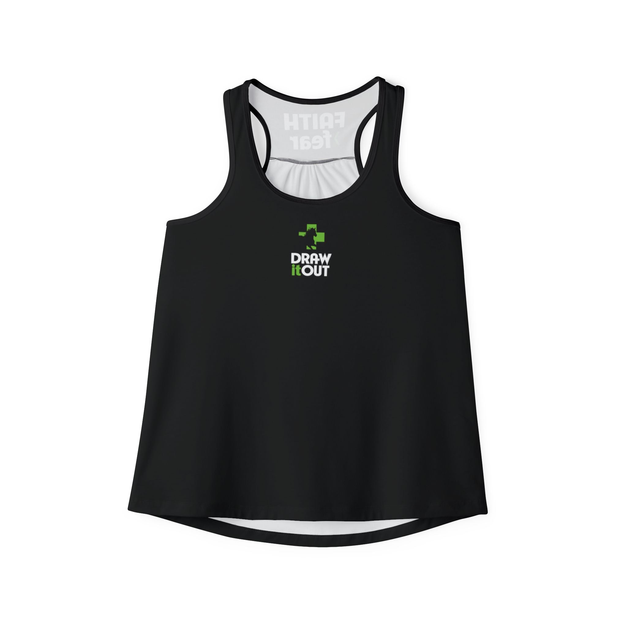 FAITH>fear™ by Draw it Out® Women’s Tank Top – Lightweight, Stylish & Ready for Anything