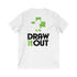 Draw it Out® Custom V-Neck Tee: Style Meets Comfort