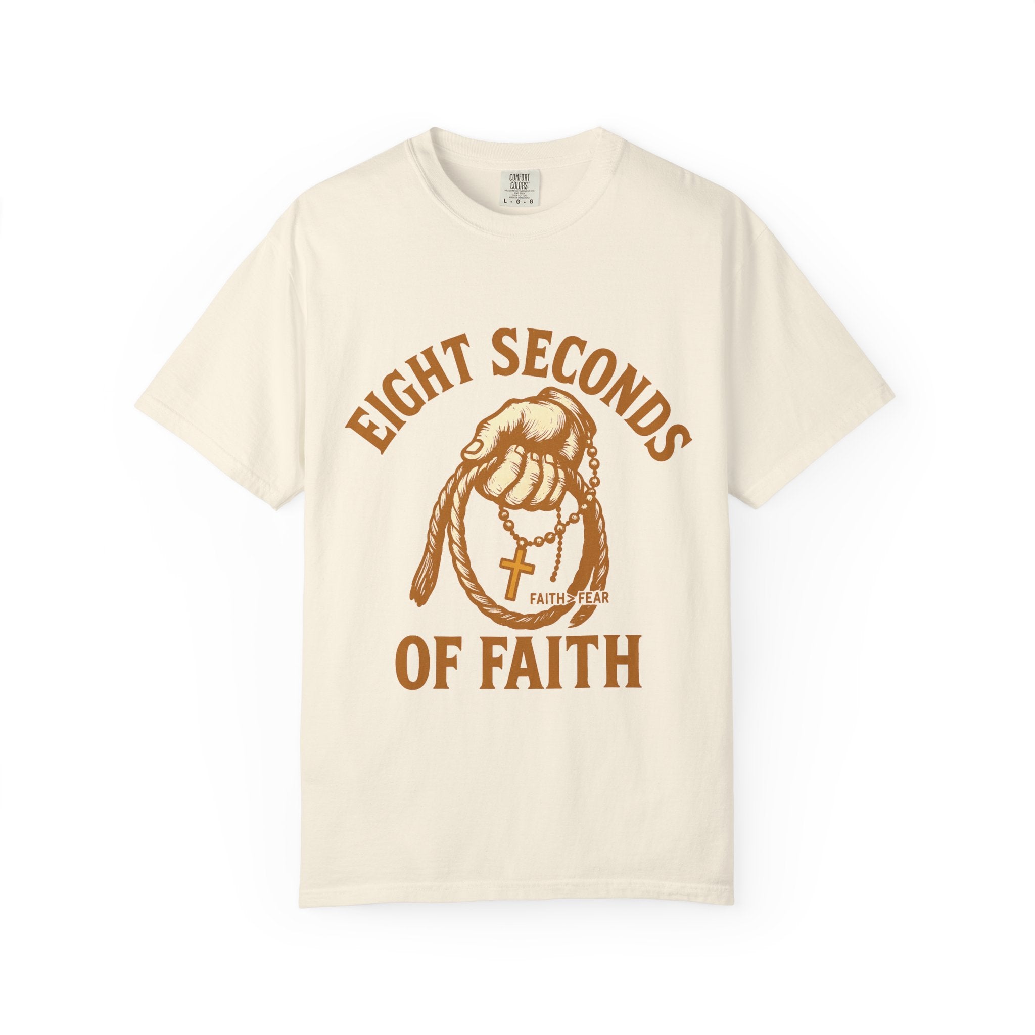 Unisex Faith-Inspired T-Shirt | Eight Seconds of Faith Design