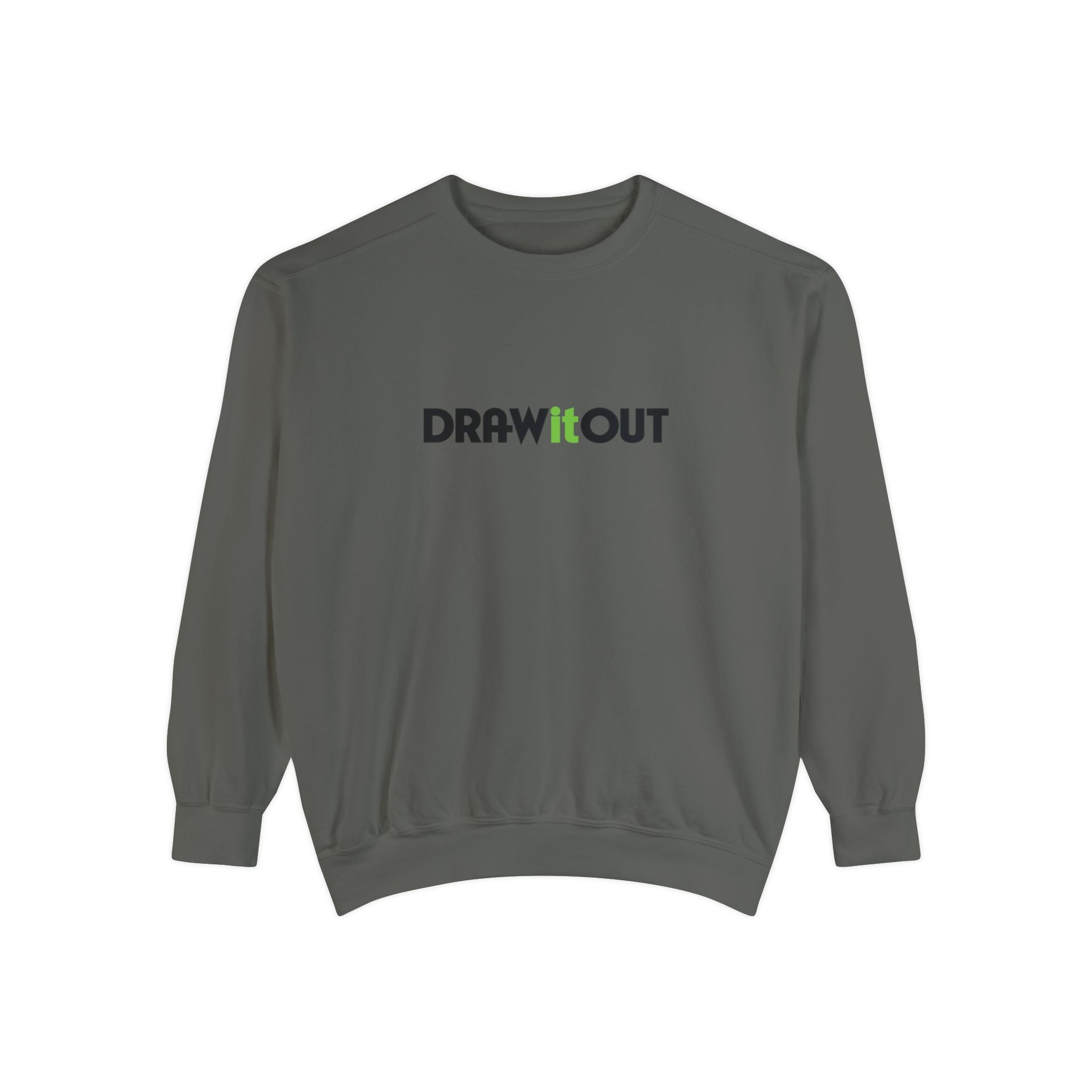 Draw it Out® Unisex Garment-Dyed Sweatshirt: The Ultimate in Comfort