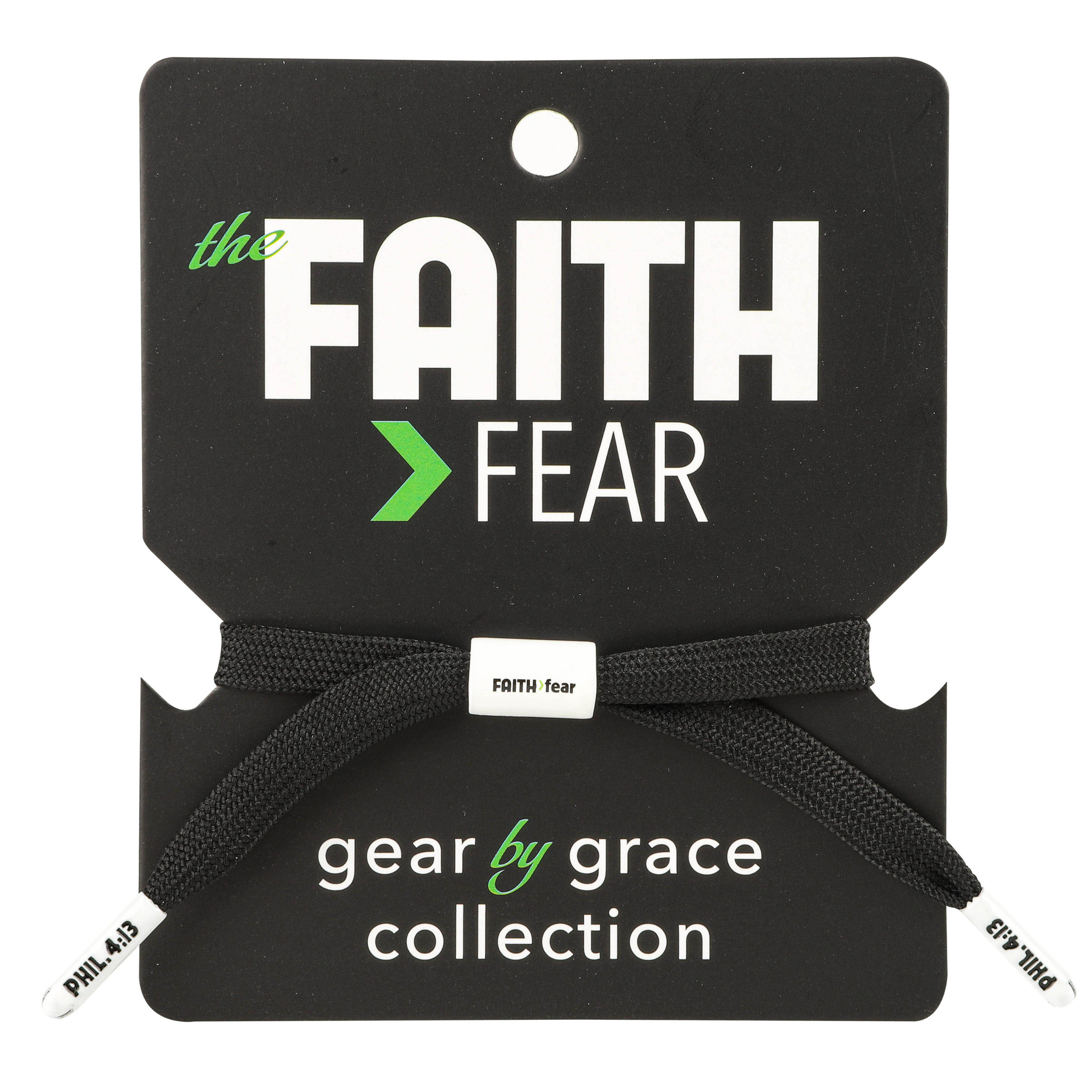 Fearless Black LaceBand bracelet option