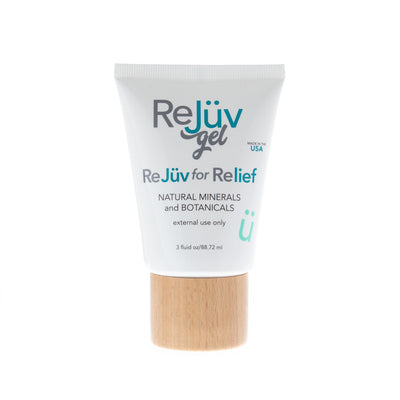 ReJüv Gel 3oz | Travel Size Menthol Free Liniment Gel