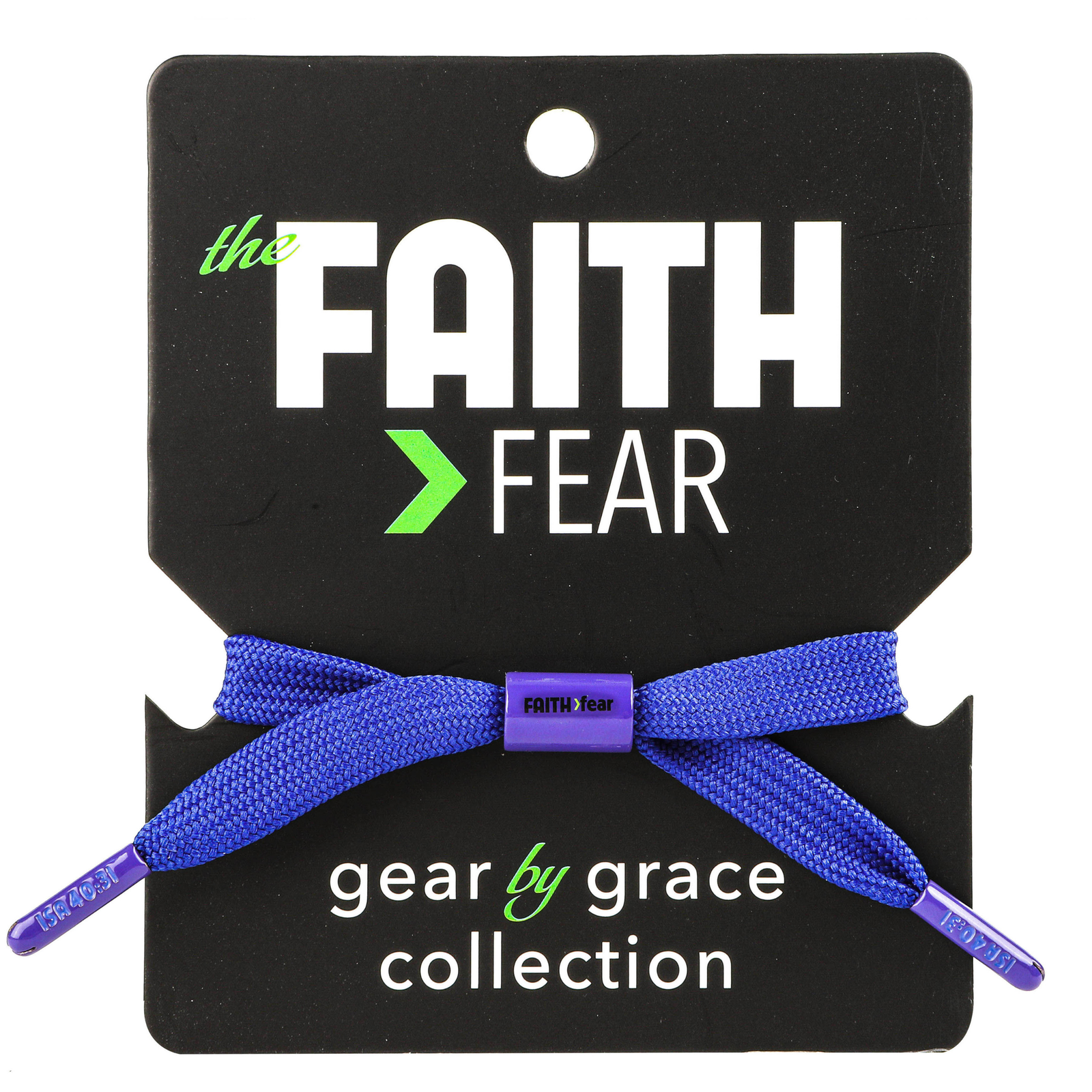FAITH > FEAR LaceBand™ Bracelet — Gear by Grace Collection