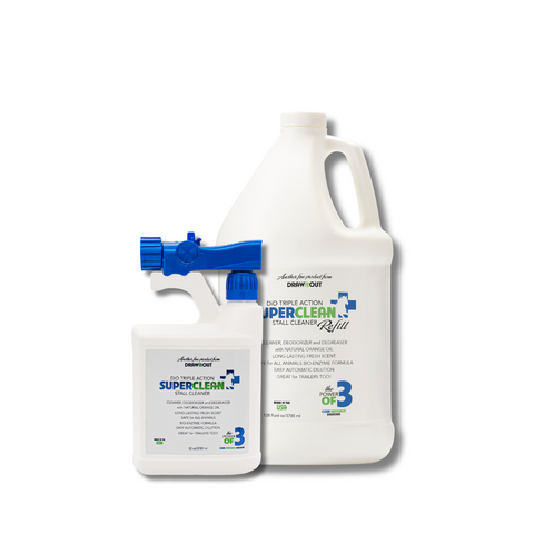 ShowBarn Secret® SuperClean® Power Pack | Barn and Stall Cleaner Bundle