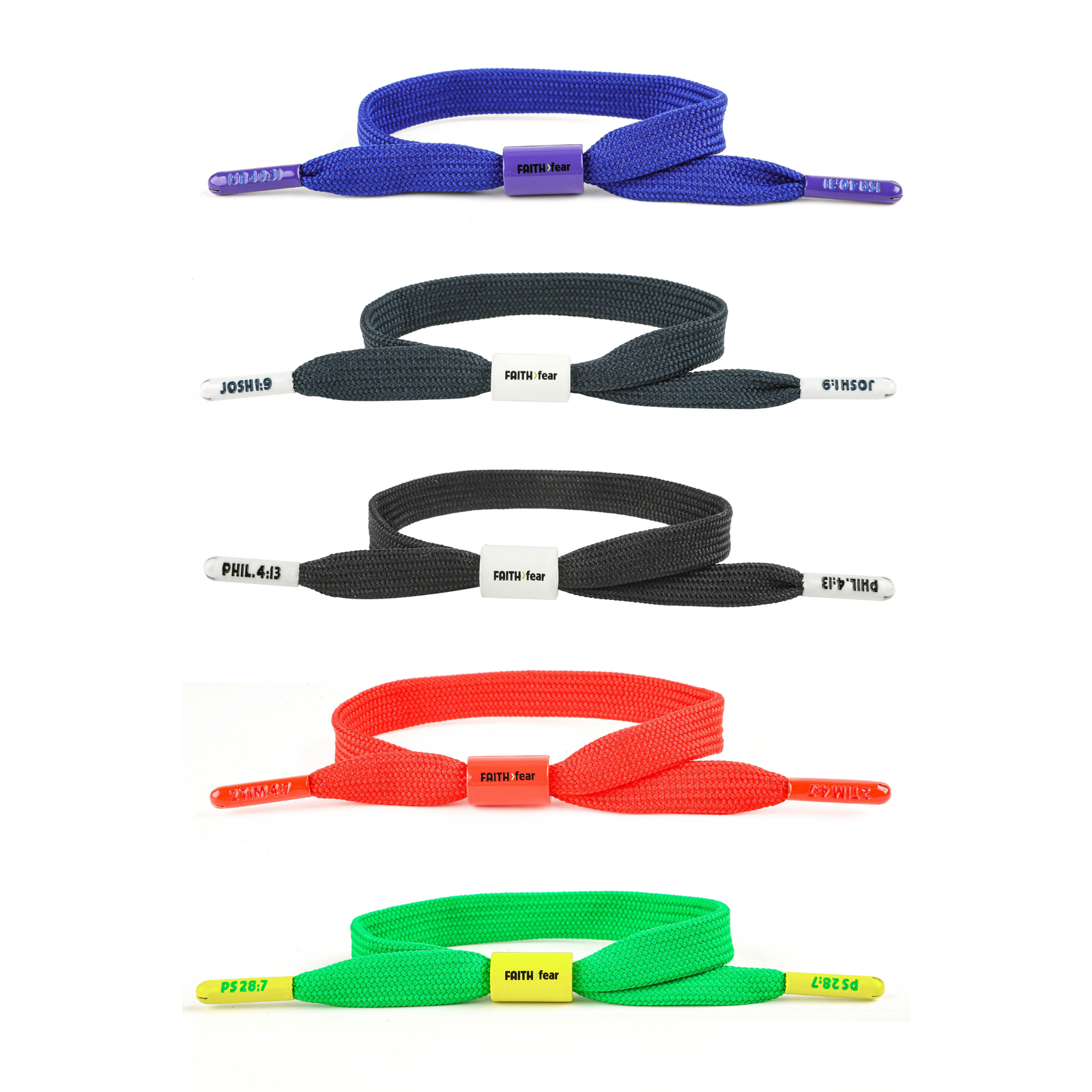 FAITH > FEAR LaceBand™ Bracelet — Gear by Grace Collection