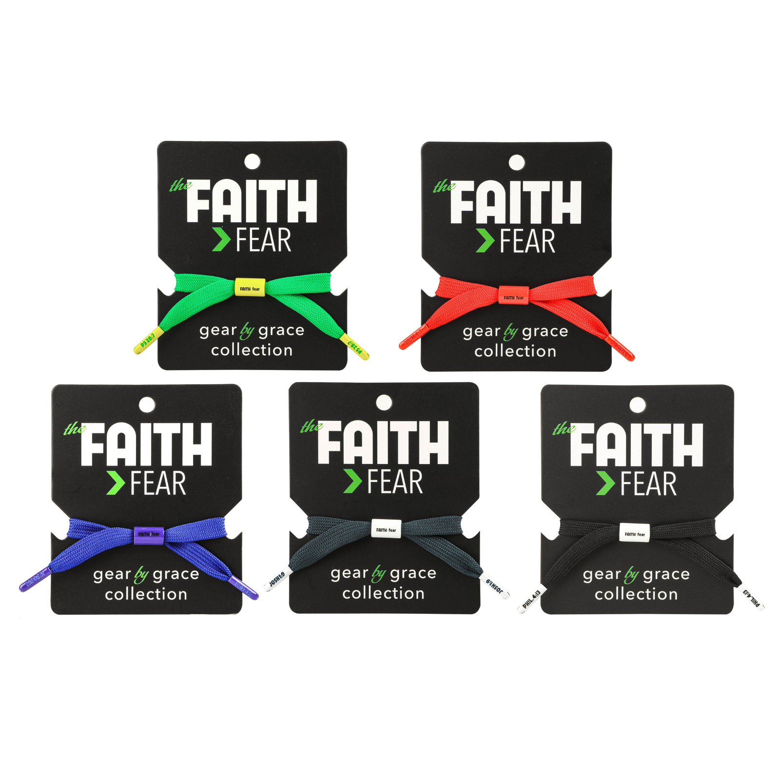 FAITH > FEAR LaceBand™ Bracelet — Gear by Grace Collection