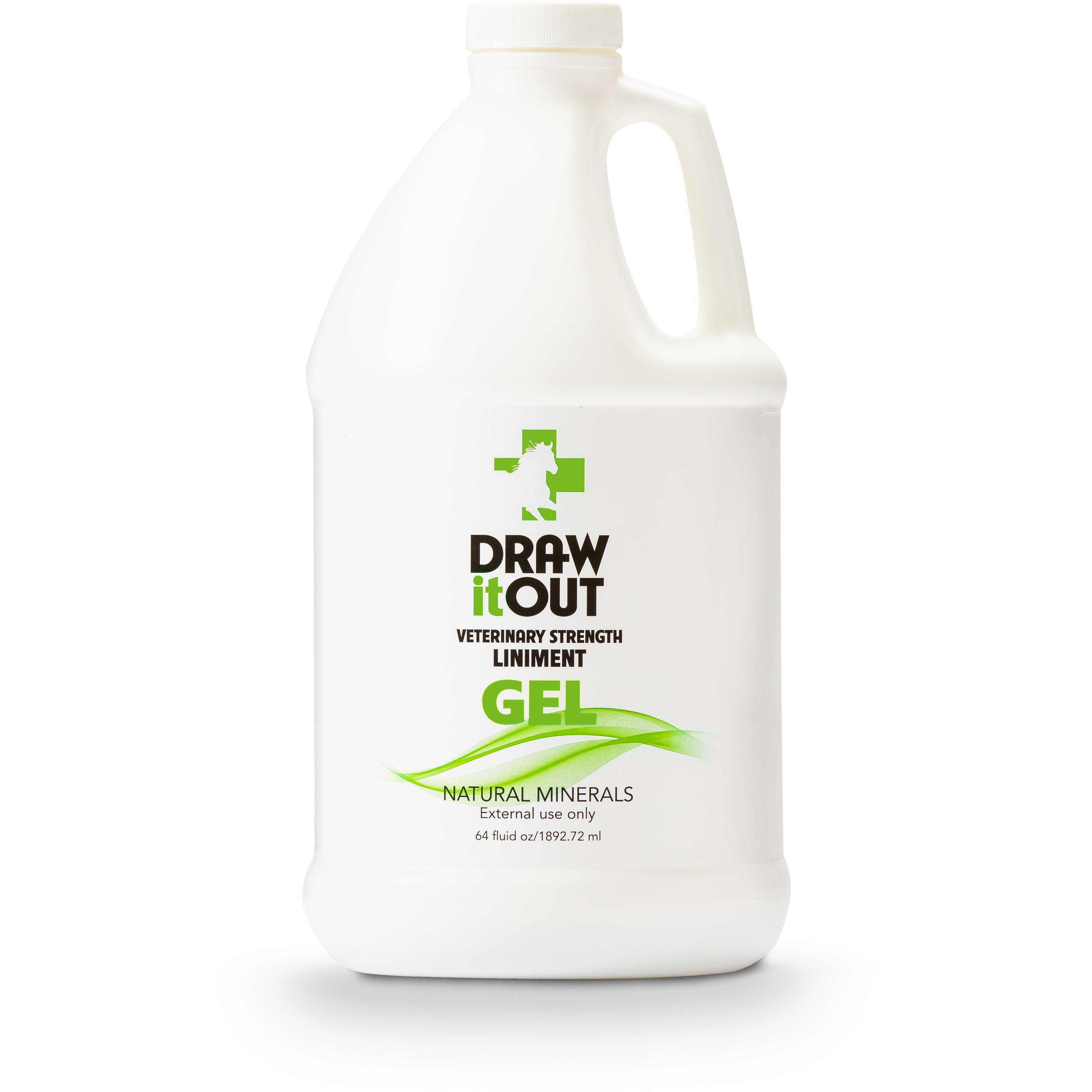 Draw It Out® 64oz Liniment Gel bottle, the August Monthly Barn Pick™