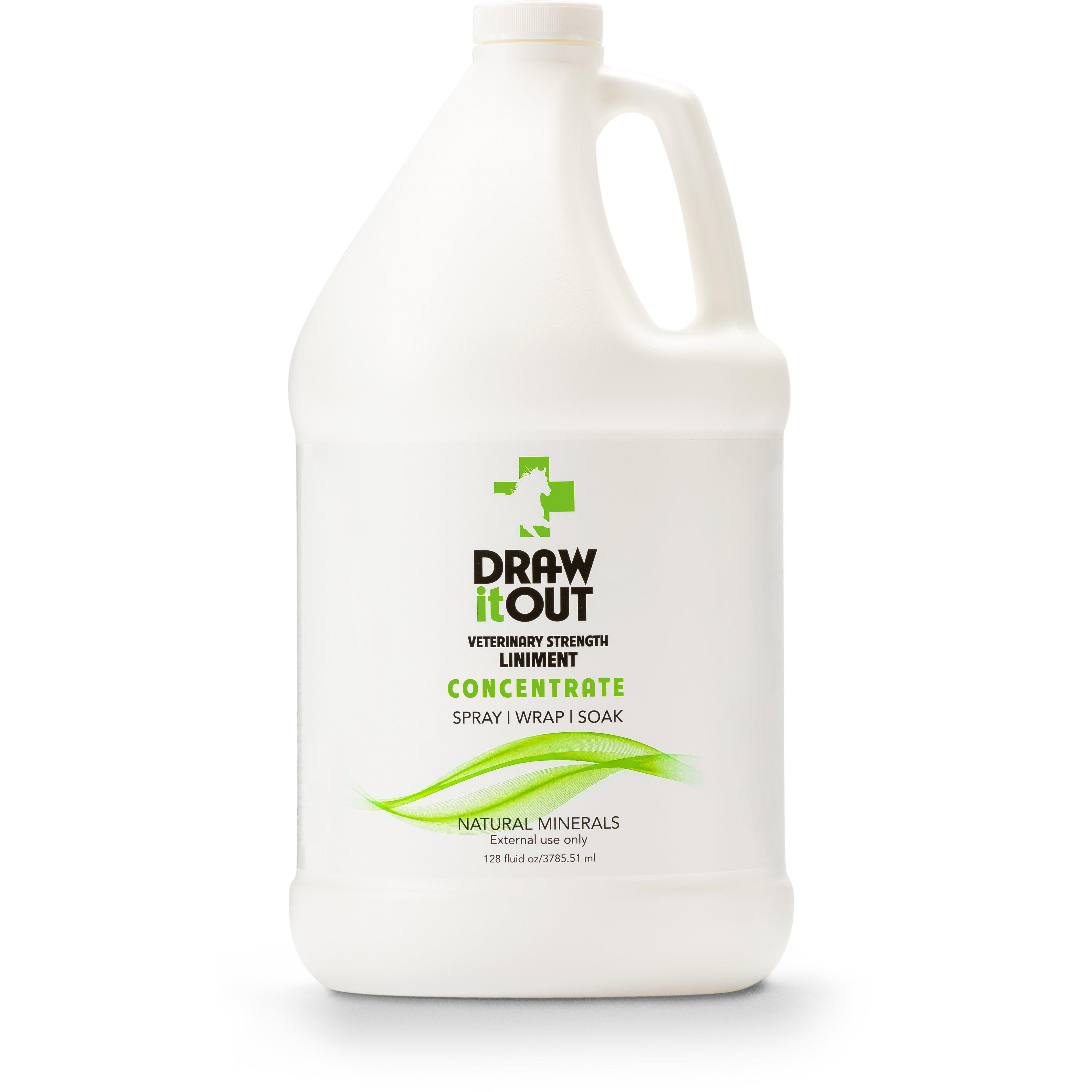 Draw It Out® 128oz Liniment Concentrate included in the Massage Pro Bundle