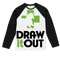 Draw it Out® Baseball Long Sleeve T-Shirt