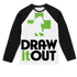 Draw it Out® Baseball Long Sleeve T-Shirt