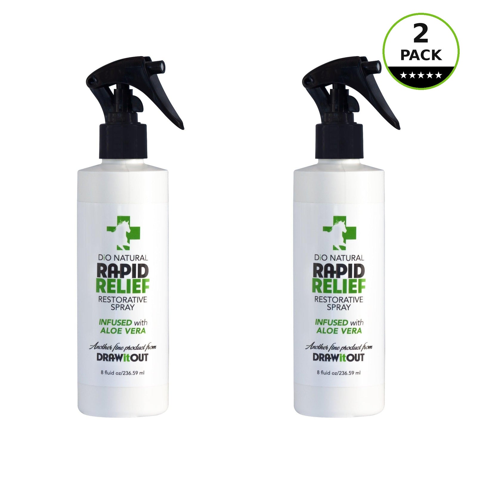Draw It Out® Rapid Relief Restorative Spray 8oz 2 Pack