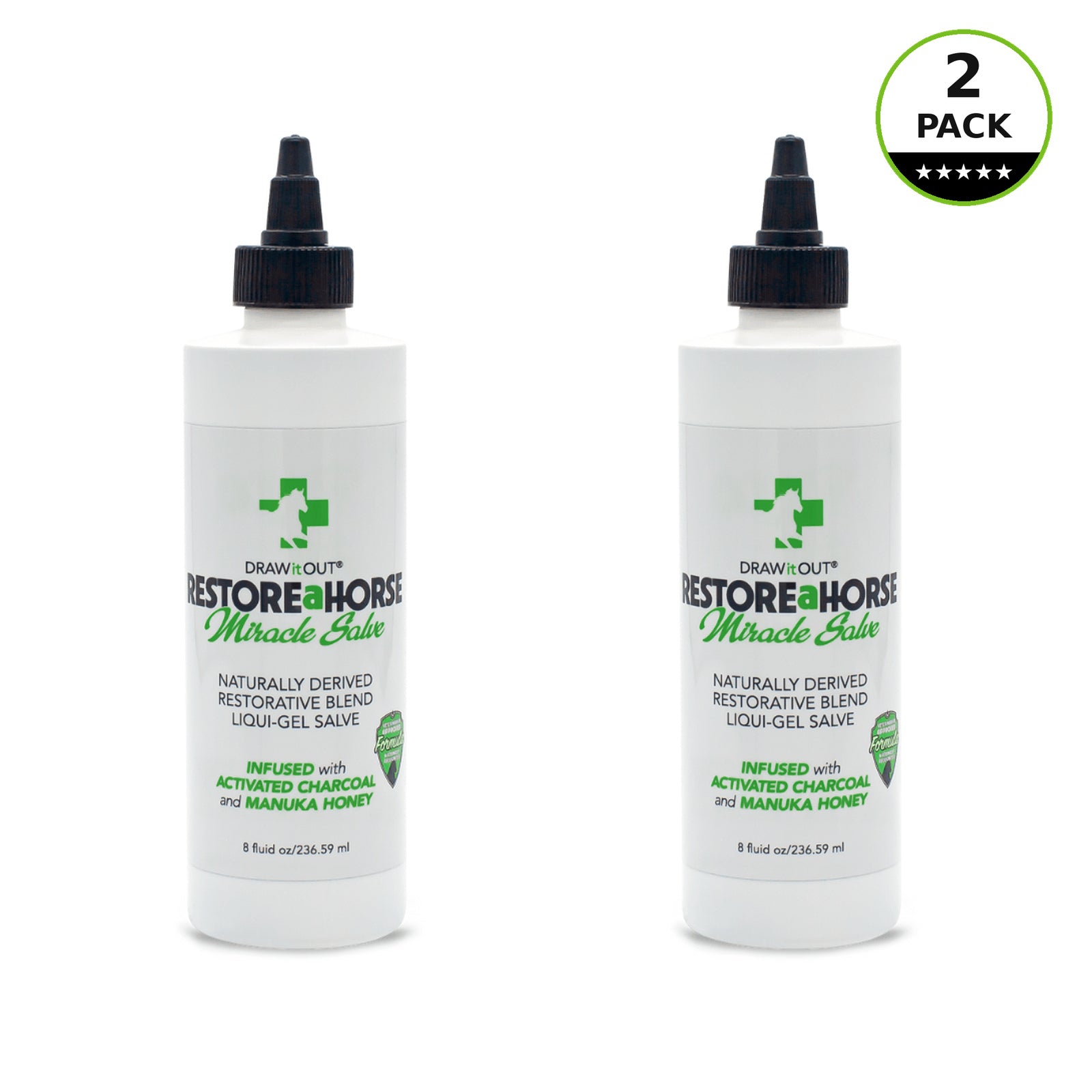 Draw It Out® RESTOREaHORSE® 8oz 2 Pack