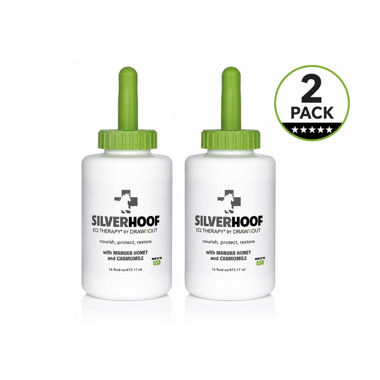 Silver Hoof EQ Therapy® 16oz 2 Pack