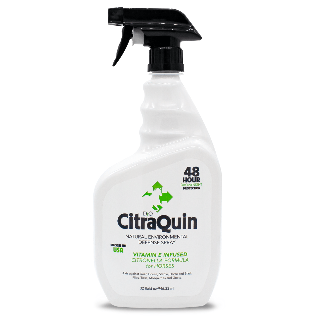 Citraquin Environmental Defense Spray by Draw It Out 32oz bottle on white background